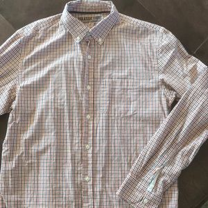 Plaid 1 pocket button down